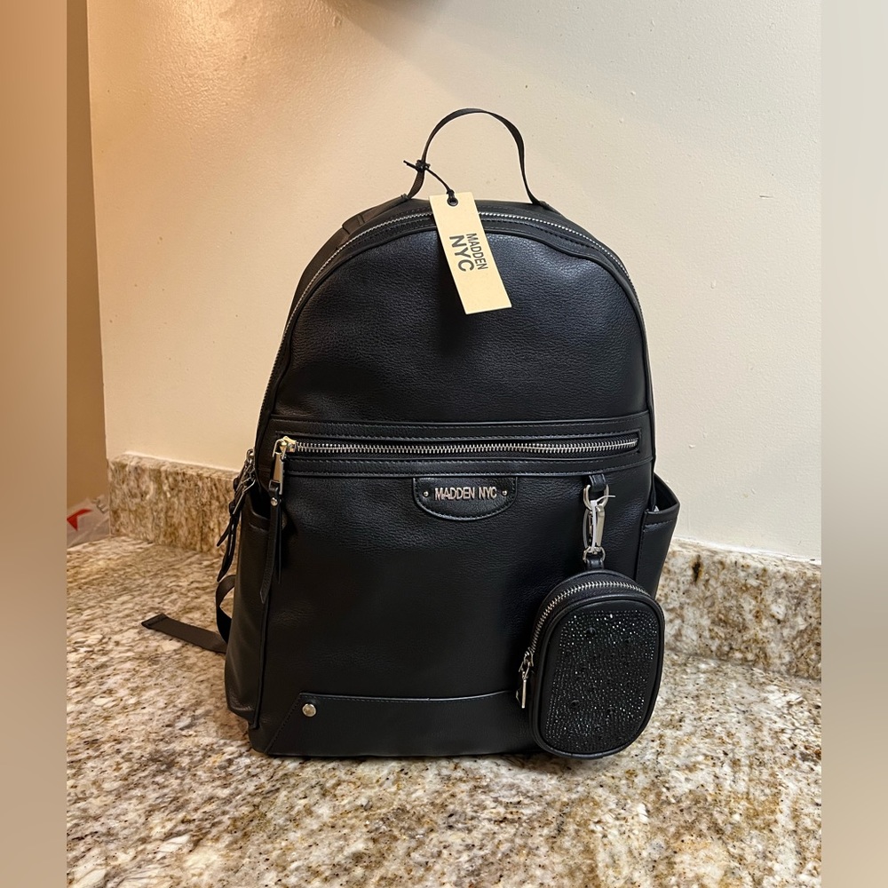 Madden NYC Laptop Backpack with Pouch - Picture 8 of 11